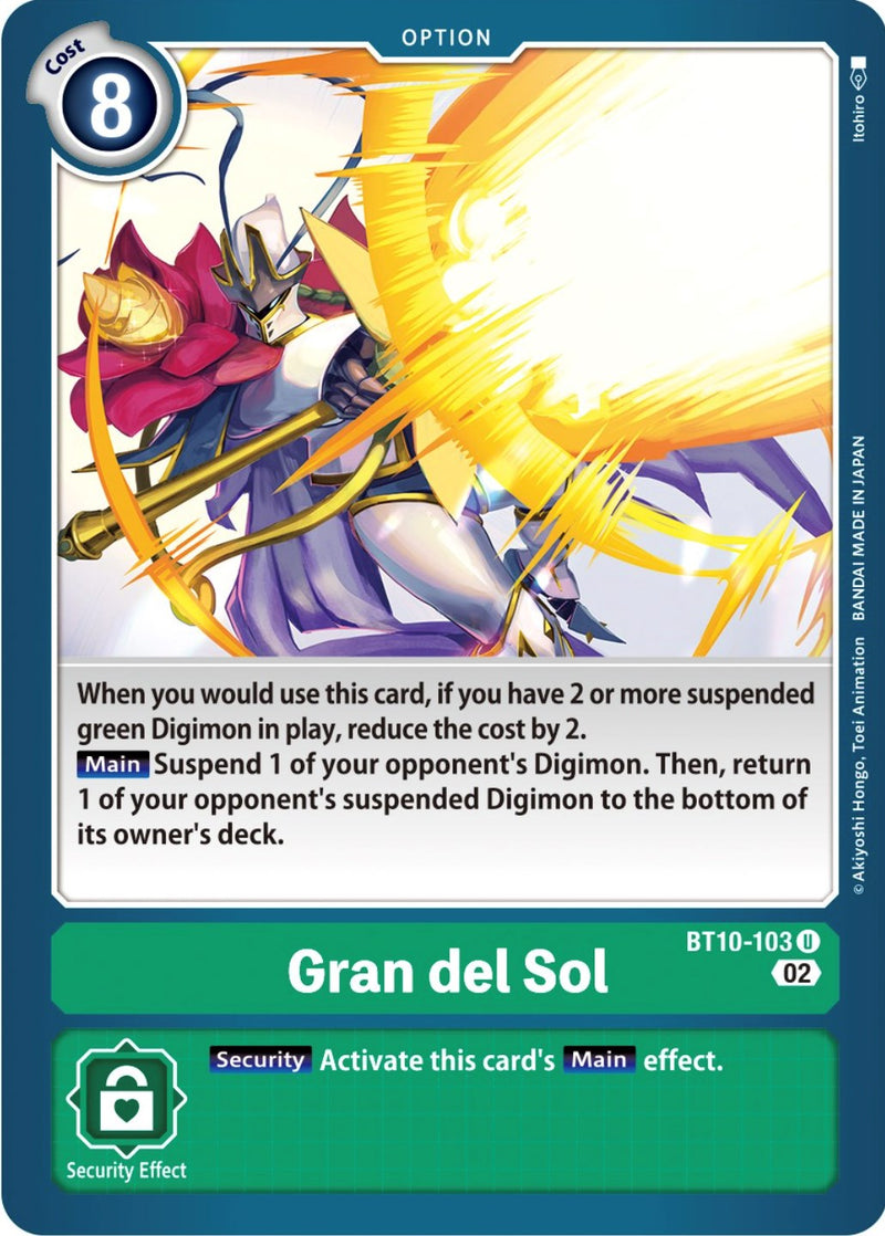 Gran del Sol [BT10-103] [Encuentro Xros]