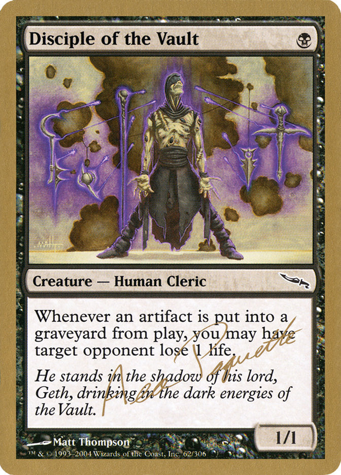 Disciple du caveau (Aeo Paquette) [Decks des Championnats du Monde 2004]