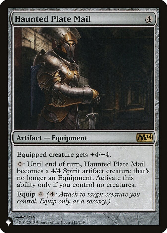 Cuirasse Hantée [La Liste]