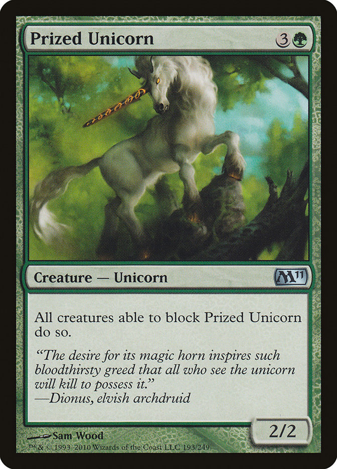 Unicornio preciado [Magic 2011]