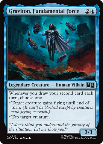 Graviton, Fuerza Fundamental [Marvel Super Heroes Commander]