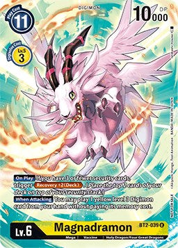 Magnadramon [BT2-039] (Pre-lanzamiento de Across Time) [Promocionales del Booster Especial de Lanzamiento]