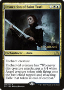 Invocation de Saint Traft [Shadows over Innistrad Prerelease Promos]