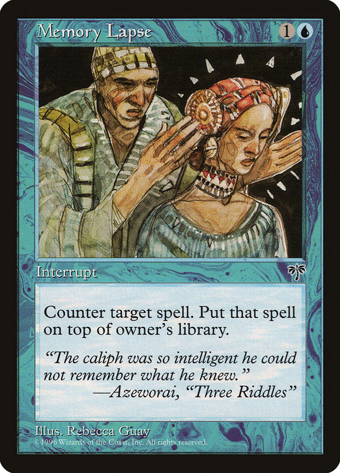 Lapsus de mémoire [Mirage]