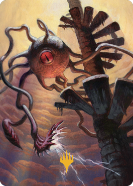 Carta de arte Muerte Beso (Firma estampada en oro) [Commander Legends: Battle for Baldur's Gate Art Series]