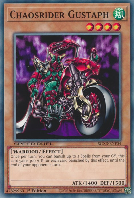 Chaosrider Gustaph [SGX3-SP04] Común