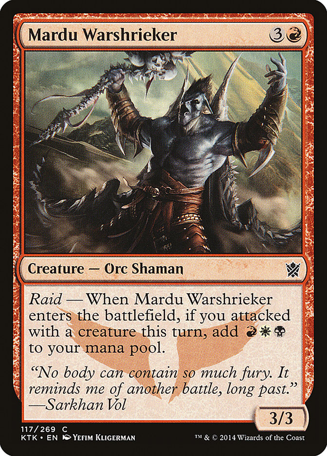 Guerregueule marduen [Khans of Tarkir]