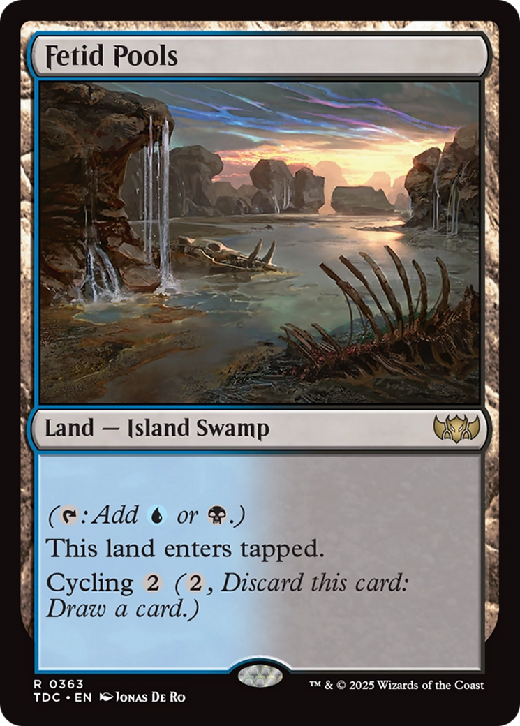 Marais fétides [Tarkir: Dragonstorm Commander]