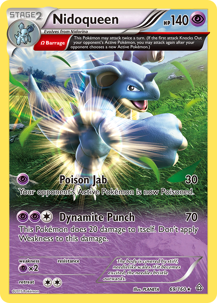 Nidoqueen (69/160) [XY: Primo-Choc]