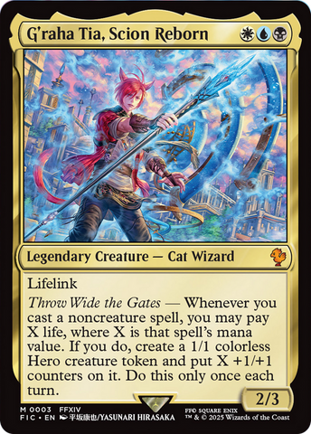 G'raha Tia, Scion ressuscité [FINAL FANTASY Commander]
