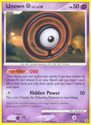 Unown O (70/132) [Diamante & Perla: Maravillas Secretas]