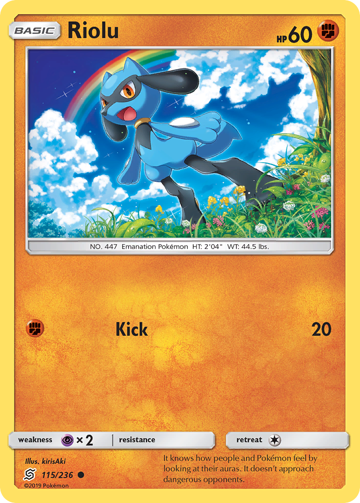 Riolu (115/236) [Soleil et Lune : Harmonie des Esprits]