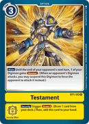 Testamento [BT1-103] [Lanzamiento de la Edición Especial de Refuerzo Ver.1.5]