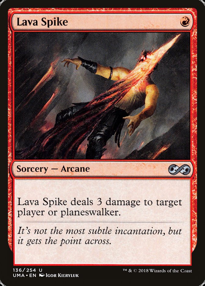 Pique de lave [Ultimate Masters]