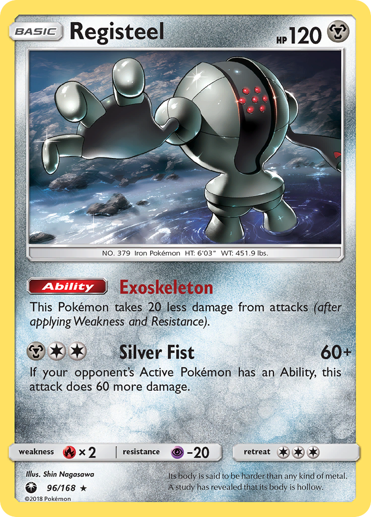 Registeel (96/168) [Soleil et Lune : Tempête Céleste]