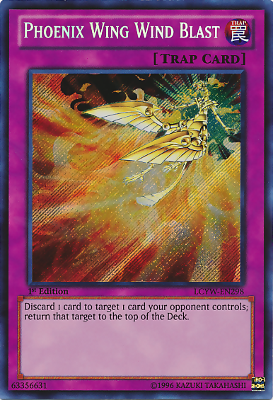 Rafale du Vent Ailé de Phoenix [LCYW-FR298] Secret Rare