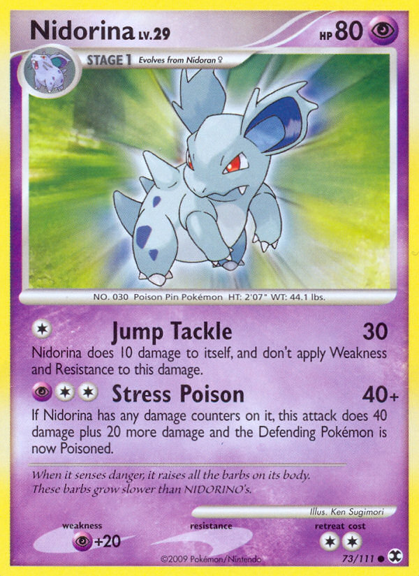 Nidorina (73/111) [Platino: Rivales Ascendentes]