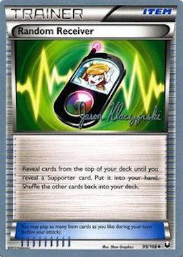 Récepteur aléatoire (99/108) (Deck Darkrai - Jason Klaczynski) [Championnats du Monde 2013]
