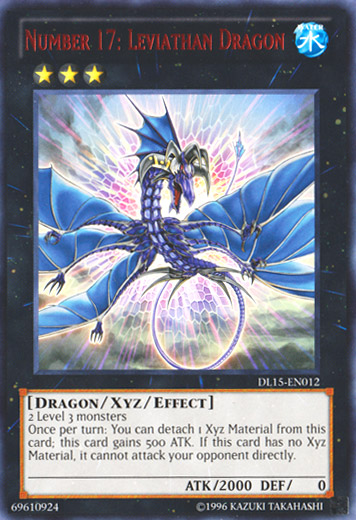 Número 17: Dragón Leviatán (Rojo) [DL15-EN012] Rara