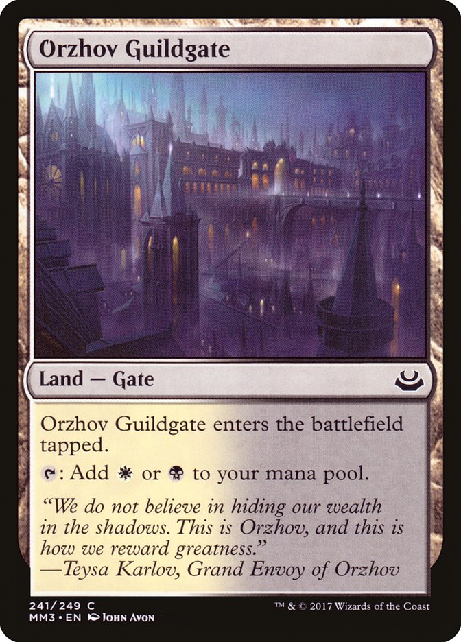Verja Gremial Orzhov [Modern Masters 2017]