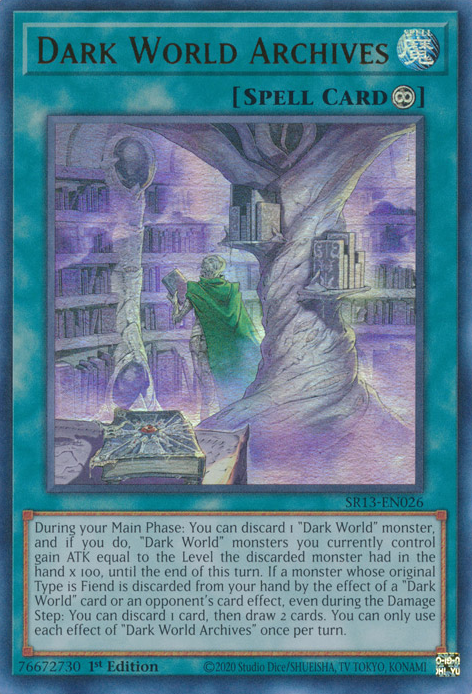 Archivos del Mundo Oscuro [SR13-EN026] Ultra Rara
