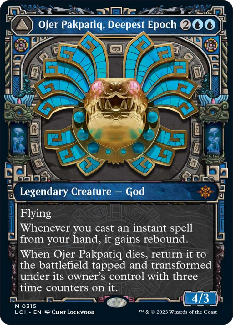 Ojer Pakpatiq, l'Ère la plus profonde // Temple du Temps cyclique (Présentation) [Les Cavernes Oubliées d'Ixalan]