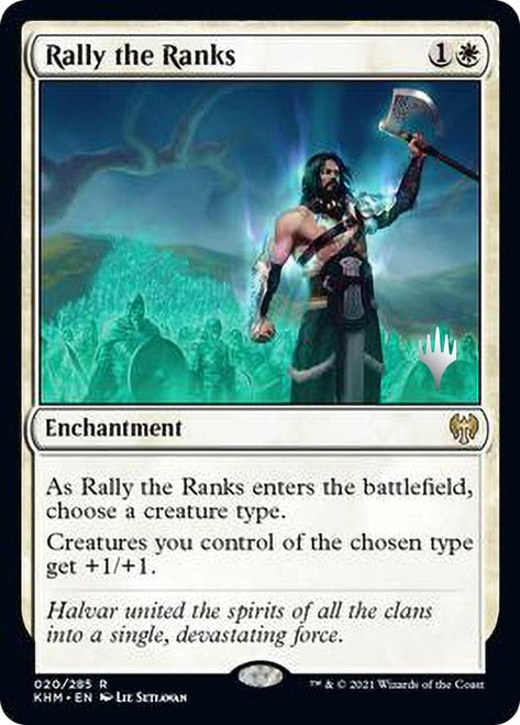Rallier les rangs (Pack promo) [Promos Kaldheim]