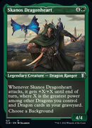 Skanos Cœur-de-Dragon (gravé à l'acide) [Commander Legends: Battle for Baldur's Gate]