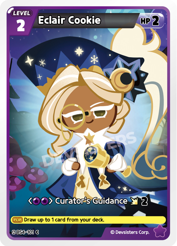Image for Eclair Cookie (BS4-101) (BS4) - CookieRun: Braverse TCG