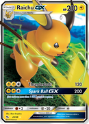 Raichu GX (20/68) [Soleil et Lune : Destinées Occultes]