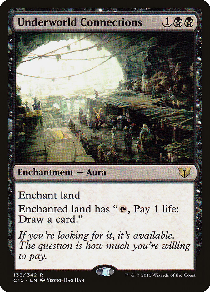 Connexions souterraines [Commander 2015]