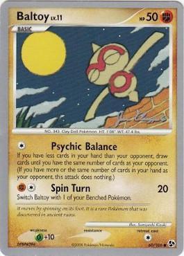 Baltoy LV.11 (60/106) (Psychic Lock - Jason Klaczynski) [Campeonatos Mundiales 2008]