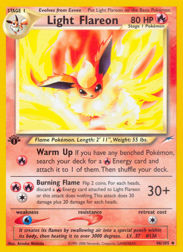 Pyroli Lumineux (46/105) [Neo Destiny Première Édition]