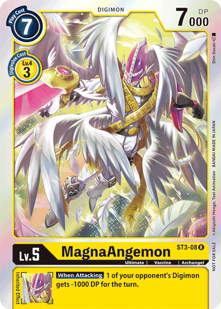 MagnaAngemon [ST3-08] (Arte alternativo) [Mazo de inicio: Promociones amarillas celestiales]