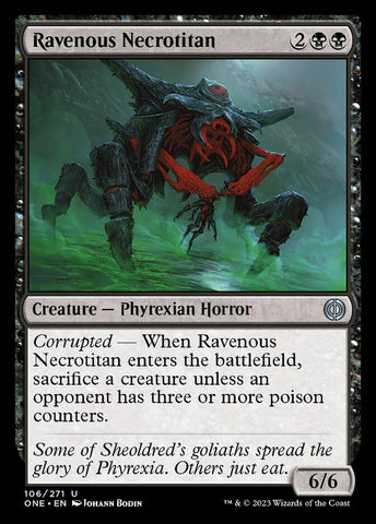 Titan nécrophage vorace [Phyrexia : Tous seront un]