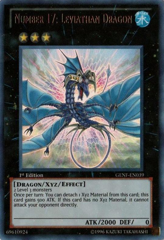 Numéro 17 : Dragon Léviathan [GENF-FR039] Ultra Rare