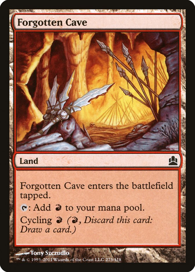 Caverne oubliée [Commander 2011]