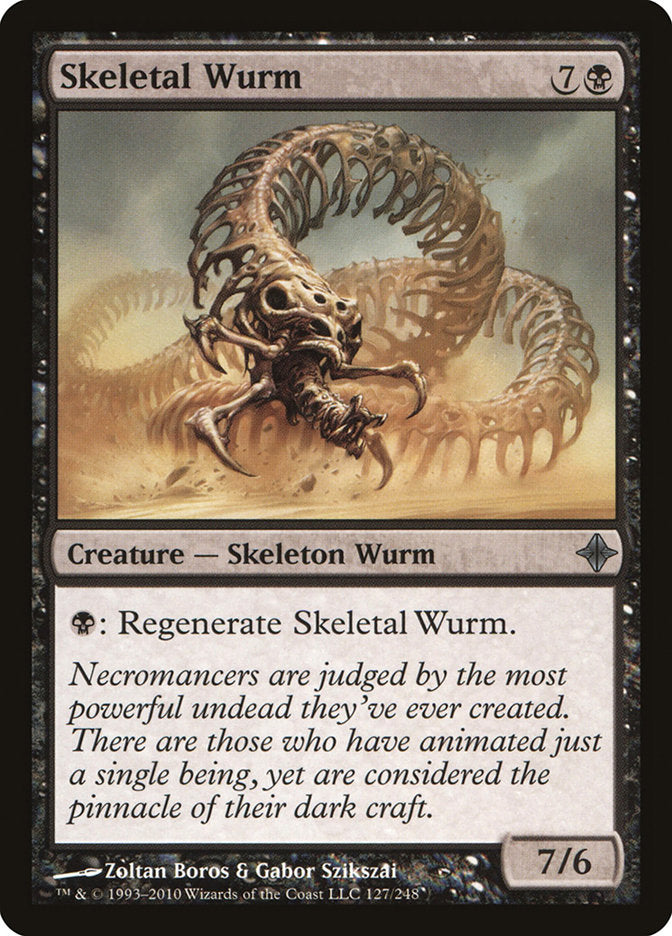 Gusano esquelético [Ascenso de los Eldrazi]
