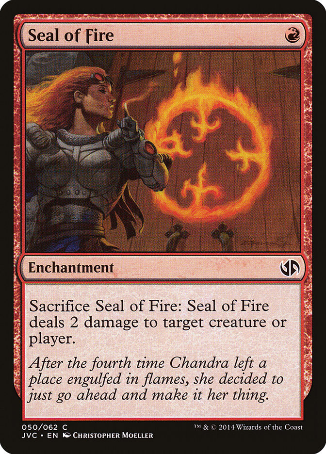 Sceau de feu [Anthologie Duel Decks]