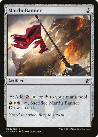 Bannière de Mardu [Khans de Tarkir]