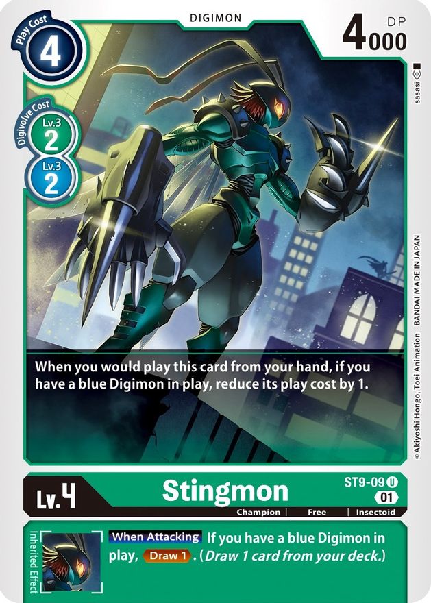 Stingmon [ST9-09] [Mazo de Inicio: Dragón Ancestral Definitivo]