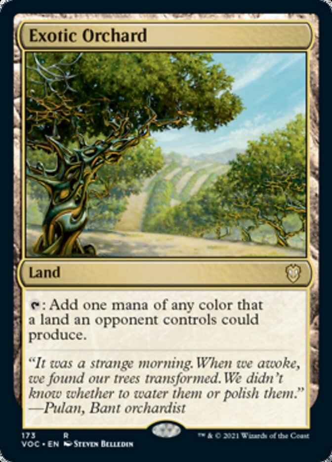 Verger exotique [Innistrad: Commander Chasse de minuit]