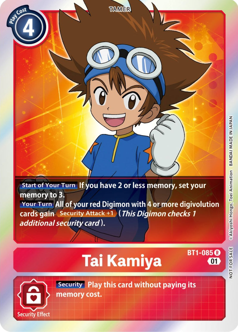 Tai Kamiya [BT1-085] (ST-11 Paquete de entrada especial) [Promociones del Booster especial de lanzamiento]
