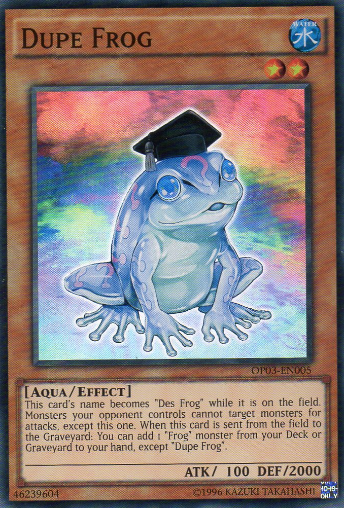 Crapaud en double [OP03-EN005] Super Rare