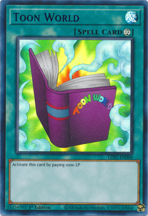 Le Monde des Toons (Bleu) [LDS1-EN068] Ultra Rare