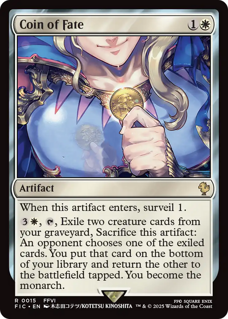Pièce du destin [FINAL FANTASY Commander]