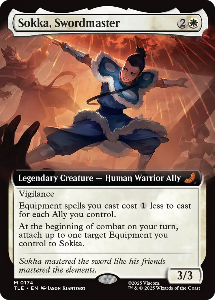 Sokka, maître de l'épée (Illustration étendue) [Avatar : Le dernier maître de l'air : Éternel légal]