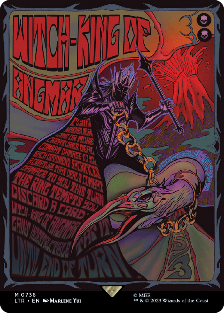 Roi-Sorcier d'Angmar (Poster sans bordure) [Le Seigneur des Anneaux : Contes de la Terre du Milieu]