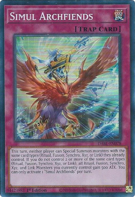 Archdémons Simultanés [DABL-FR078] Super Rare