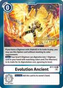 Evolución Antigua [BT7-110] (Campeonato Regional Presencial 2022) (Finalista en Línea) [Promociones Siguiente Aventura]